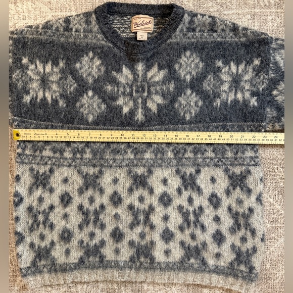SOLD!!!!Woolrich Wool Snowflake Pattern Sweater Vintage 80s
USA Made Cabincore M - Picture 7 of 8